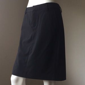Gap Casual ALine Black Knee Length Pockets Skirt 4